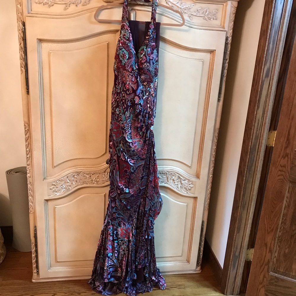 Long Gown/Dress  Halter Backless